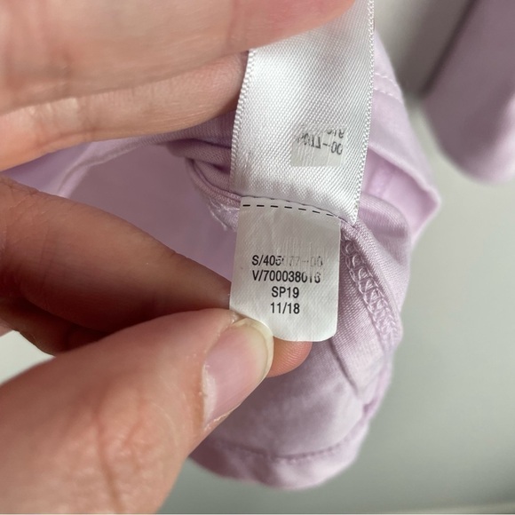 Athleta Light Pink Purple Essence Hooded Tunic Long Sleeve Pullover Size XS - Picture 7 of 7